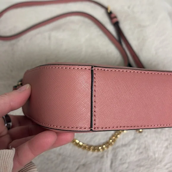 Michael Kors Jet Set Large Saffiano Leather Crossbody Bag - Picture 10 of 16